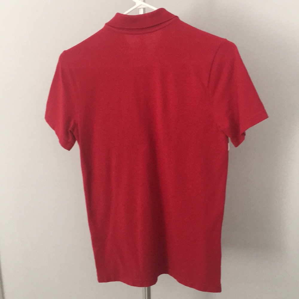 Abercrombie & Fitch Polo Style T Shirt L 13/14 Red - Picture 2 of 4
